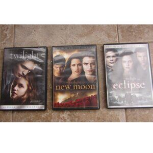 Twilight Series Saga Twilight New Moon Eclipse DVDs